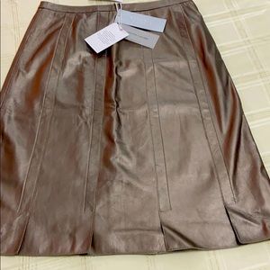 Genuine leather skirt size 8